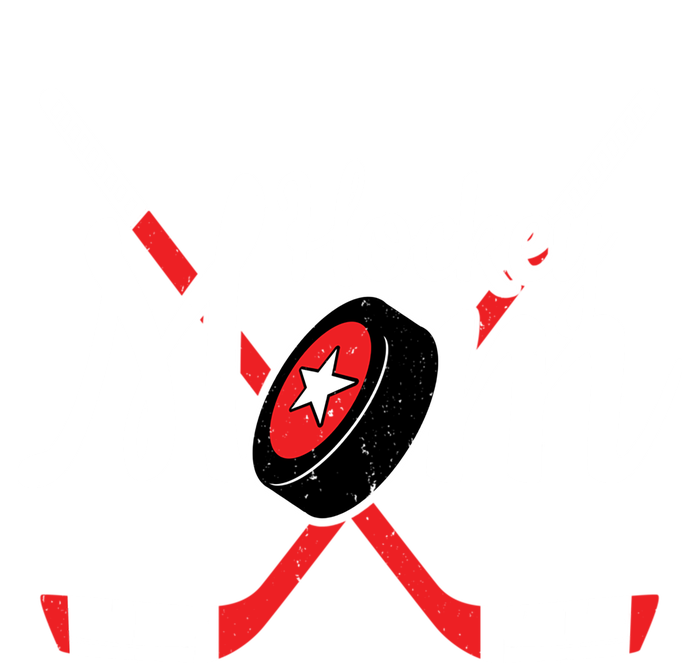 Playing Hockey Team Player Cool Mom Gift Hockey Mom Gift Hoodie