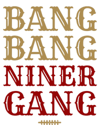 Bang Bang Niner Gang Football San Francisco Sports Canvas