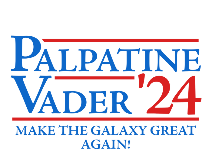 Palpatine Vader 2024 Women's V-Neck T-Shirt