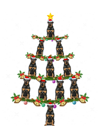 Rottweiler Dog Xmas Lights Santa Rottweiler Christmas Tree Cool Gift Tall Long Sleeve T-Shirt