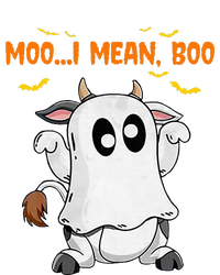 Ghost Cow Moo Mean Boo Pumpkin Moon Halloween T-Shirt