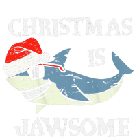 Santa Hat Shark Christmas Is Jawsome Xmas Lights Premium Hoodie