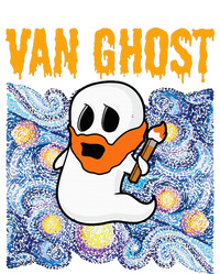 Van Ghost Teacher Halloween Van Gogh Starry Night Tie-Dye T-Shirt