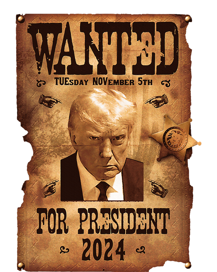 Wanted For President 2024 Trump Mug Shot Never Surrender Valucap Bio-Washed Visor