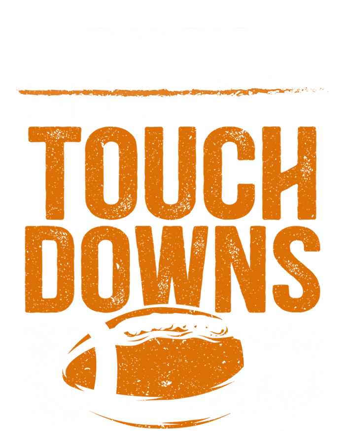 T Is For Touchdowns Turkey And Football Thanksgiving Gift Toddler Long Sleeve Shirt