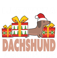 I Just Want A Dachshund For Christmas Dachshund Christmas Gift Kids Tie-Dye T-Shirt