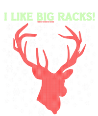 I Like Big Racks And I Can Not Lie Reindeer Ugly Christmas Gift Full-Length Apron With Pockets