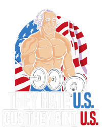 They Hate Us Cuz They Aint Us America USA Flag T-Shirt