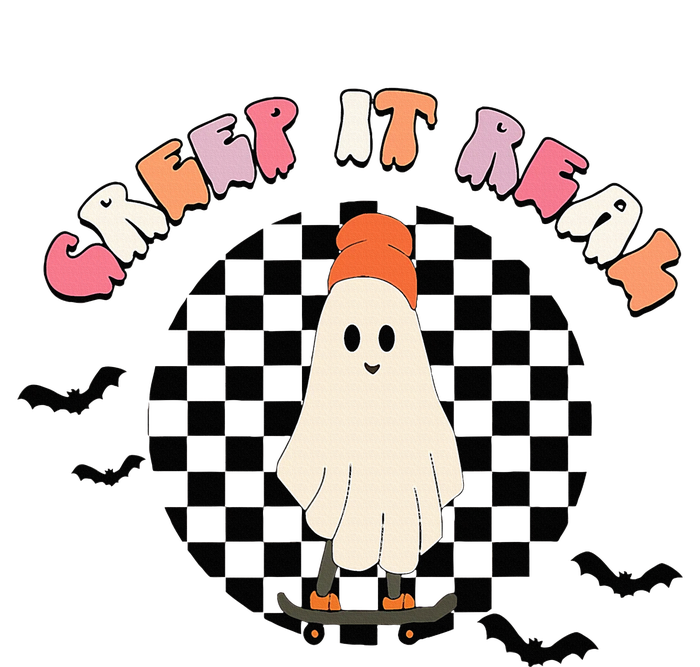 Creep It Real Ghost Halloween Sweating Sucks Skeleton  T-Shirt