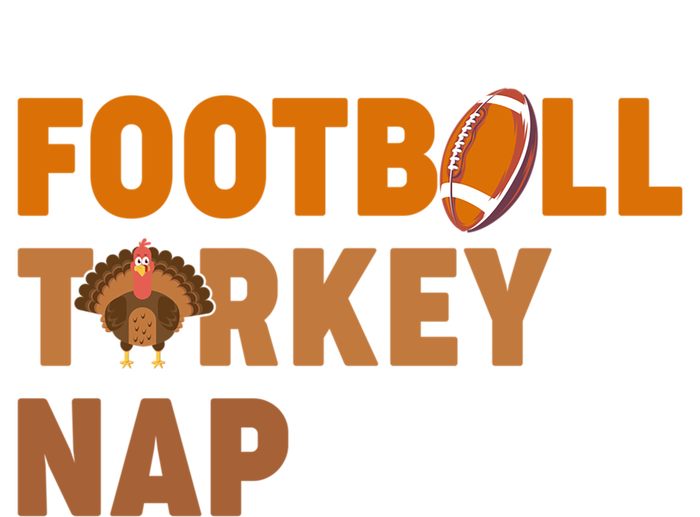 Thanksgiving Football Turkey Nap Gift T-Shirt