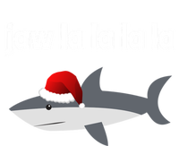 Jaw La La La La Christmas Shark Wearing Santa Hat Image Cool Gift T-Shirt