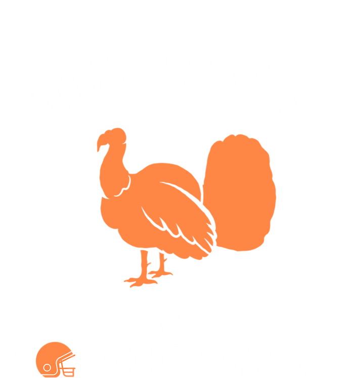 Thanksgiving Football Turkeys And Touchdowns Great Gift Zip Tote Bag