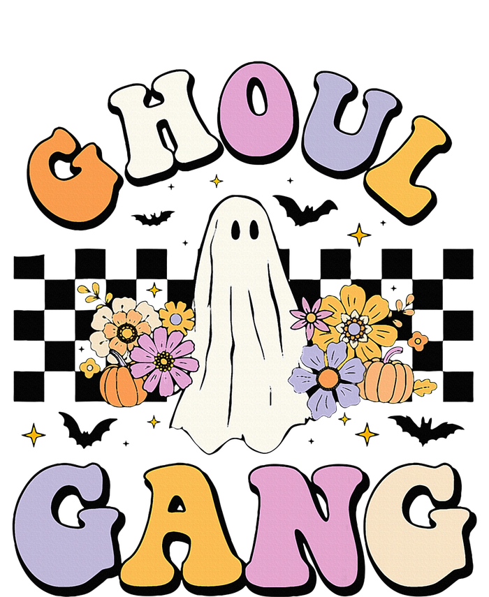 Halloween Ghoul Gang Groovy Hey Boo Pumpkin Boo Crew Funny  T-Shirt