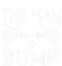 The Man Behind The Bump First Time Dad Baby Long Sleeve Bodysuit