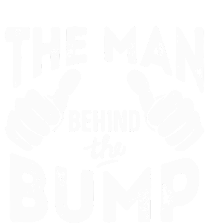 The Man Behind The Bump First Time Dad Baby Long Sleeve Bodysuit