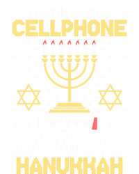 Orah Cellphone Hanukkah Jewish Ugly Christmas Sweater Cute Gift Sweatshirt