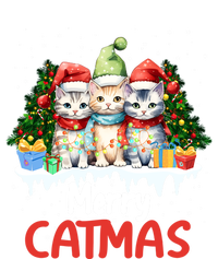 Meowy Feline Festivities Merry Catmas Christmas Cat Gift Kids T-Shirt