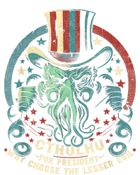 Cthulhu For President Election 2024 Cosmic Horror Cthulhu Full-Length Apron With Pockets