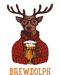 Brewdolph Reindeer Beer Lovers Funny Christmas T-Shirt