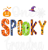 Funny Family Halloween Matching One Spooky Grandma V-Neck T-Shirt