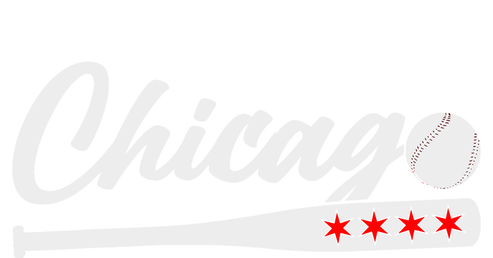 Baseball Chicago Lover Cute Chicago Baseball Bat American T-Shirt