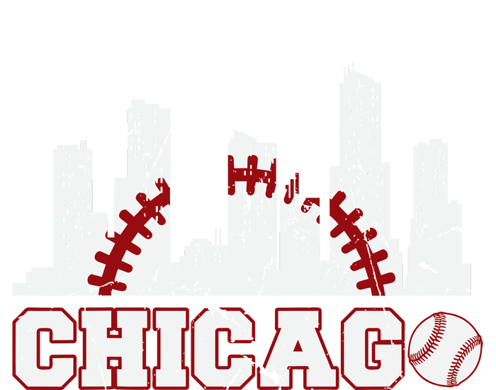 Baseball Chicago Lover Cute Chicago Baseball Bat American T-Shirt