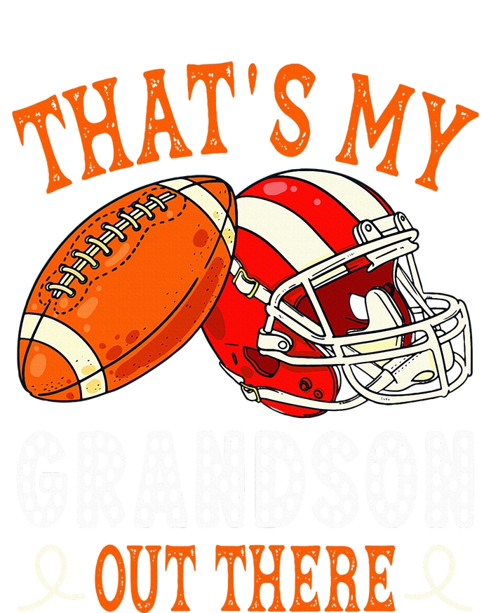 Thats My Grandson Out There Funny Football Grandma Toddler Hoodie