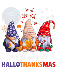 Halloween Thanksgiving Christmas Happy HalloThanksMas Gnomes T-Shirt