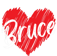 I Love Bruce Heart Funny Bruce T-Shirt