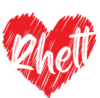 I Love Rhett Heart Funny First Name Rhett Cooling Performance Crew T-Shirt