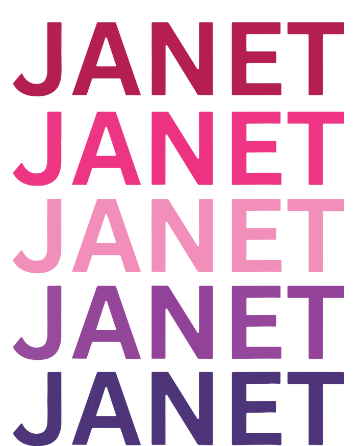 Janet First Name I Love Janet Hoodie