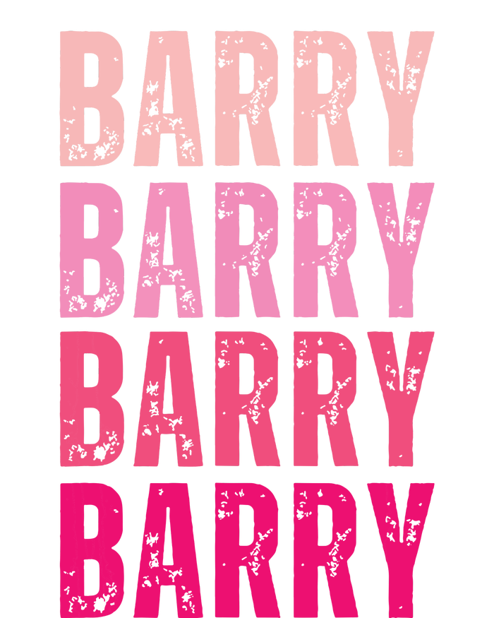 Personalized Name Barry I Love Barry T-Shirt