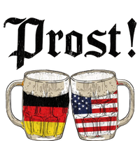 Oktoberfest Holiday Prost Beer German American Flag Premium Hoodie