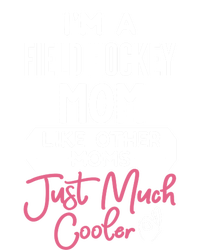 Cool Mothers Day Design Field Hockey Mom Great Gift Women's Flannel Pajama Set