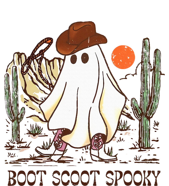 Boot Scoot Spooky Ghost Western Cowboy Ghost Halloween  25L Jumbo Tote