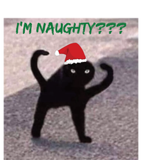 Cursed Cat Angry Meme Im Naughty? Christmas Gift T-Shirt