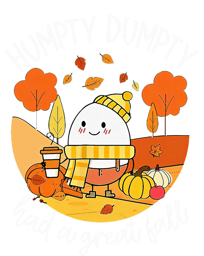 Humpty Dumpty had a great fall Womens Cotton Relaxed Long Sleeve T-Shirt