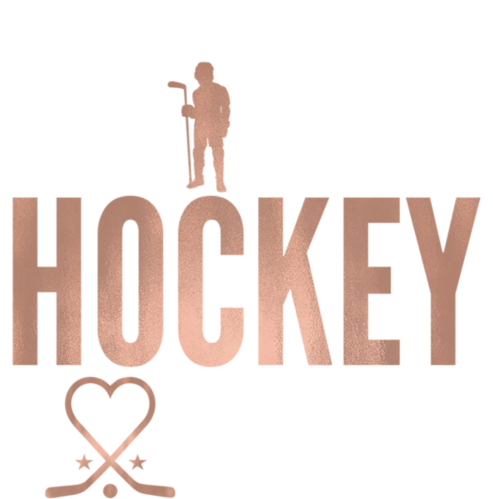 Dek Hockey Mom Support Deck Hockey Street Hockey Mom Gift Women's Flannel Pajama Set