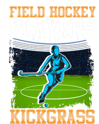 Field Hockey Players Kick Grass Game Day Hockey Stick Gift Women's T-Shirt