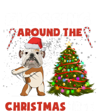 Flossing Around The Christmas TreeEnglish Bulldog Christmas Gift Zip Tote Bag