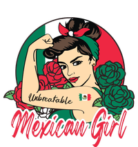 Mexico Girl Mexican Mujer Mexicana Flag Sustainable Bucket Hat