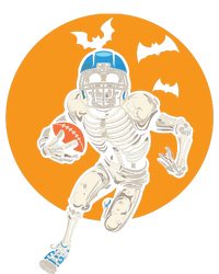 American Football Skeleton Halloween Football Fan Coaster