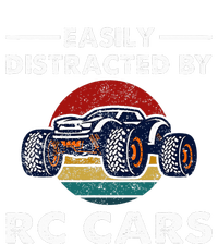 Easily Distracted By RC Cars RC Car Racing Lover Enthusiasts Pom Pom 12in Knit Beanie