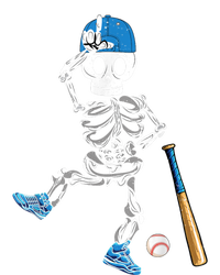 Baseball Skeleton Halloween Vintage Baseball Playing Softstyle Adult Sport Polo