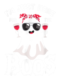 Im Just Here For The Boos Cute Ghost Funny Halloween 7-Panel Snapback Hat