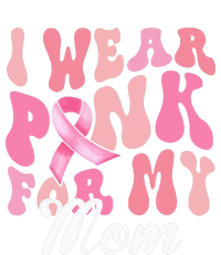 I Wear Pink My Mom Breast Cancer Awareness Support Team T-Shirt