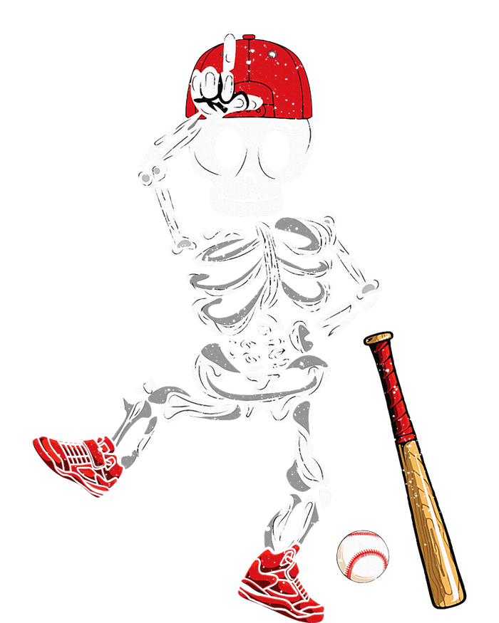 Baseball Skeleton Halloween Funny Skeleton Baseball Playing Sustainable Bucket Hat