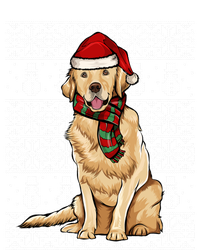 Santa Hat Xmas Golden Retriever Ugly Christmas Gift Softstyle Adult Sport Polo