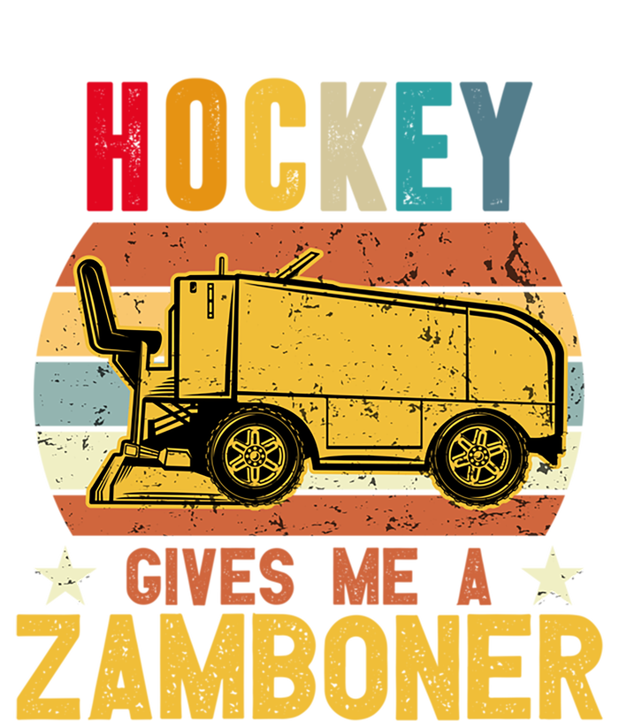 Funny Hockey Quotes Hockey Gives Me A Zamboner Vintage Funny Gift T-Shirt