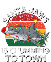 Funny Santa Jaws Shark Christmas Lights Sharkmas Xmas Retro Great Gift T-Shirt